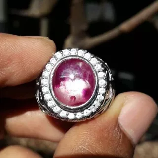 Mirah Windusara Natural Ruby Star Burma Belang HQ