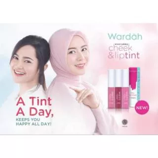 WARDAH CHEEK & LIPTINT/LIPTINT WARDAH/LIP TINT WARDAH