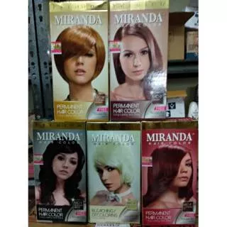 Miranda Hair Color / Miranda Cat Rambut (besar) warna bleaching