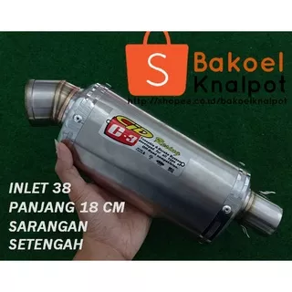 Knalpot CLD C3 Inlet 38 Silenser Saja / Knalpot INlet 38 / knalpot CLD Monster / Knalpot CLD X monster / Knalpot Best3 /DOS/JRM/RCB/ROB1/CREAMPIE/PROLINER/R9/FANTERRA/WRX/NORIFUMI/ARROW/PDK