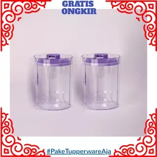 Toples Crystal Tupperware Bening - Toples Advanced Counterpart  (1pc)