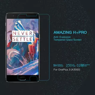 OnePlus 3 / 3T Tempered Glass - Nillkin Amazing H+ PRO