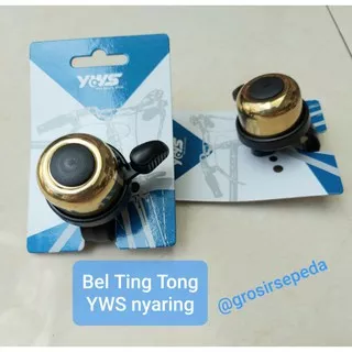 Bel sepeda ting tong Gold YWS nyaring seperti Cat Eye