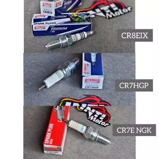 Busi CR8EIX NGK IRIDIUM IX ASLI 100% ORIGINAL BUSI NEW NMAX AEROX VIXION CB 150 R PCX SPARK PLUG CR8 DISTRIBUTOR YAMAHA CR 8 Nmex aerok Vix jup mx byson r15 r25 honda beat fi vario 125 150 cb150r cbr satria 150 suzuki gsx suzuki bandit kawasaki ninja 250