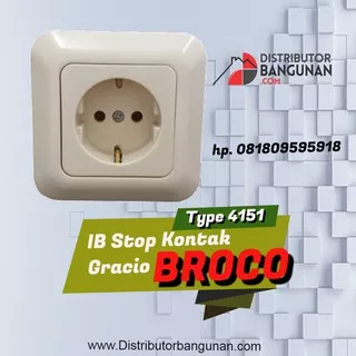 IB Stop Kontak Gracio BROCO - 4151