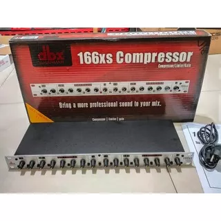 Compressor/ Limiter/ Gate DBX 166XS Kualitas Bagus