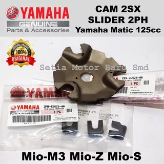 Cam Slider Klip Tutup Rumah Roller Pully Puli Motor Mio M3 Mio Z Mio S 125cc Asli Yamaha