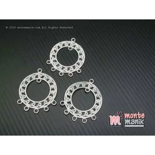 Ornamen Plat Anting-02 Bahan Craft Monte