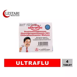 Ultraflu [ Strip /4 Tablet ]