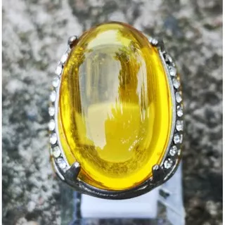 Batu Permata Golden Yellow Citrine Kristal Big Size