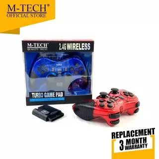 Stick Gamepad M-TECH ORIGINAL Bluetooth Turbo 3 In 1 Wireless For PC/Laptop/PS2/PS3