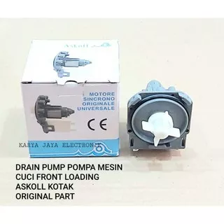 Motor drain pump mesin cuci front Loading Universal / Multi model kotak