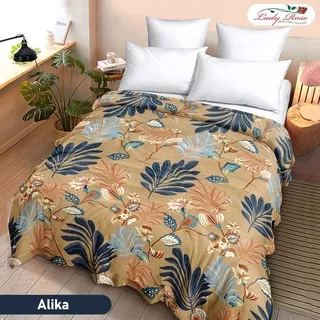 GROSIR SPREI MURAH# SELIMUT LADYROSE 160X200CM -AlIKA