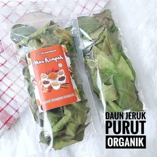 Daun Jeruk Purut Kering | Kaffir Lime Leaves