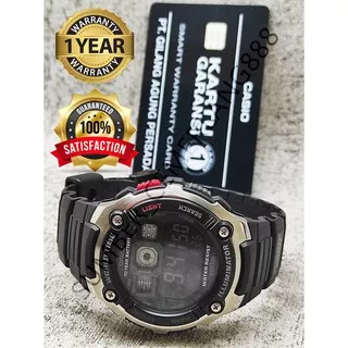 CASIO AE-2000W-1BV / Jam Tangan Pria SPORT RUBBER