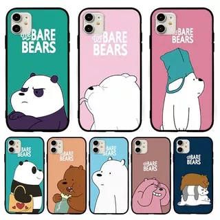 Casing SoftCase Silikon Huawei P8 P9 P10 Lite Tiga Beruang Telanjang 3 Tiga Beruang Telanjang 3
