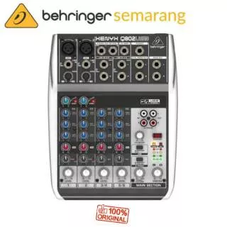 Behringer Q802USB - Q802 USB - Q 802 USB Mixer Audio Soundcard Interface untuk Recording