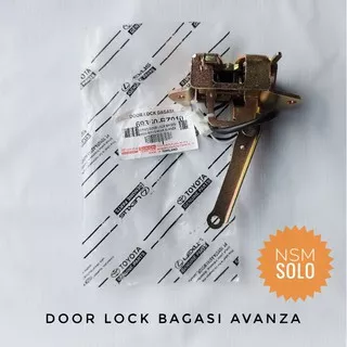 Door Lock Kunci Pintu Bagasi Belakang Mobil Toyota Avanza Old Lama Xenia Genuine Original Asli