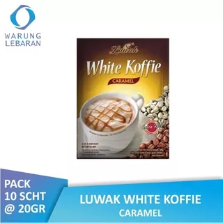 Luwak White Koffie Caramel 20 GR | Luwak White Coffee