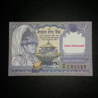 ZN581. Uang Asing 1 Rupee Nepal UNC