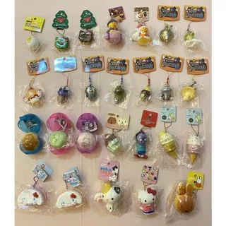 Promo Japan Squishy Rare Licensed Mini Medium Hellokitty Donut, NIC, Sumiko Gurashi, Kapibarisan, Cinnamoroll Toys Toy Mainan Anak Murah Best Seller Original Murah Flash Sale