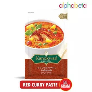 KANOKWAN RED CURRY PASTE 50 GR - BUMBU KARI MERAH INSTAN SIAP PAKAI