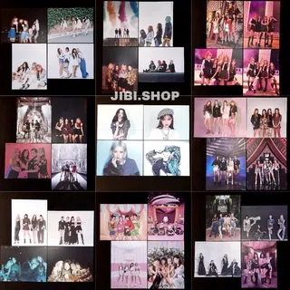 [poster] blackpink 4+1 the album photobook limited edition official jennie jisoo lisa rose photocard big postcard the album kill this love square one two square up as if its your last playing with fire how you like that yg select benefit ktown lalisa pc