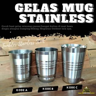 Gelas Mug Tumbler Stainless Steel
High Quality