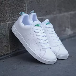 Sepatu adidas neo advantage white green original bnwb - sneakers casual bnwb original adidas neo