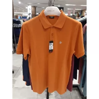 Osella Kaos Pria Polo Shirt Orange Original