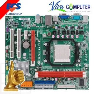 Motherboard mobo AMD AM3 DDR3 ECS