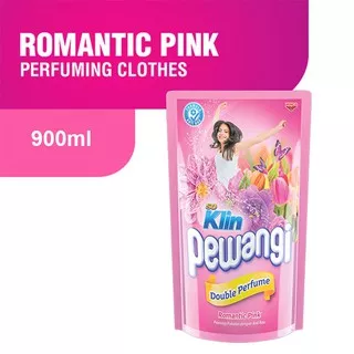 So Klin Pewangi Double Perfume Romantic Pink Pouch 900ml