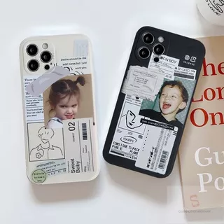 Funny Boy Girl Phone Case Oppo A12 A74 A15S A54 A35 Reno 6 5 5F 4 4F A15 A16 A53 A33 2020  Reno 4 Lite A52 A92 A5 A9 A3s A95 A7 A1K A5s A31 Couple Silicone Cover