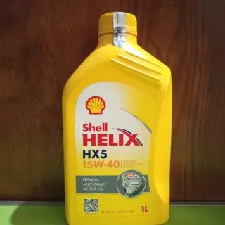 Oli Shell Helix HX5 15W-40 1Lt 4T Oli Mesin Shell Helix 1 liter