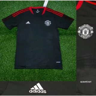 JERSEY MU TRAINING HITAM PREMATCH 21 22 2021 2022 BAJU BOLA PRE MATCH GO GRADE ORI THAILAND