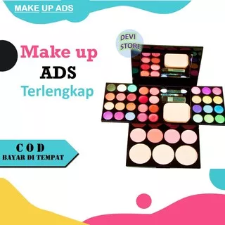 Eyeshadow eye shadow palette pallete makeup make up set lengkap paket kecantikan ads