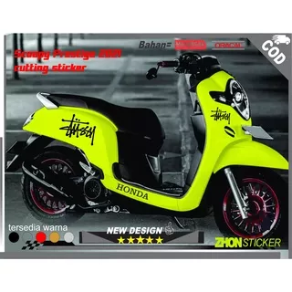 CUTTING SCOOPY STUSSY CUTTING STICKER STUSSY STIKER STUSSY CUTTING VARIASI ALL SCOOPY STRIPING CUTTING SCOOPY LIS BODY SCOOPY VARIASI SCOOPY STIKER STUSSY PAKET SCOOPY