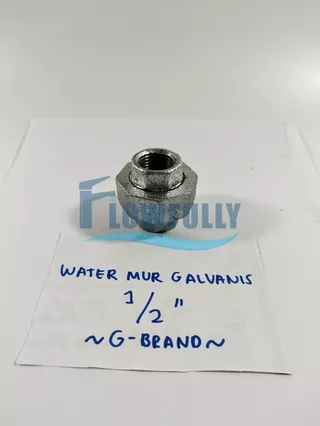 WATER MUR BESI GALVANIS 1/2 INCH G BRAND WATERMUR WATERMOOR UNION 0,5