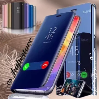 VIVO V5/V5S V7 V7+ V9 V11/V11i V11 PRO V15 V15 PRO Flip Cover Clear View Case Mirror Standing Auto Lock