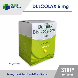 Dulcolax 5 mg 10 tablet/biji