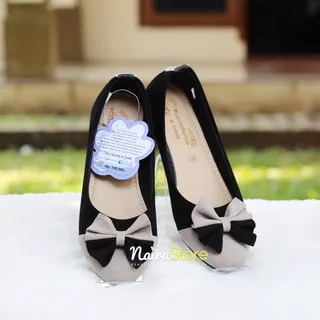 Sepatu Black Panda Kece Yuri - Black Grey