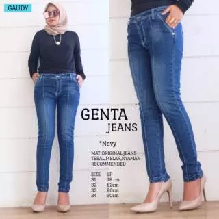 Genta jeans by gaudy //celana jeans kekinian!! #termurah