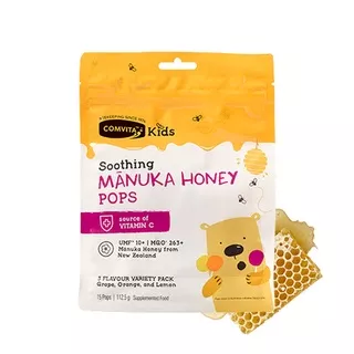 Comvita Kids Soothing Lolli Pops with UMF 10+ Manuka Honey