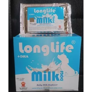 Susu Anjing - Longlife Milk Dog Long Life Kemasan Biru Per 1 Box