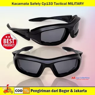 Kacamata Sepeda Kacamata Safety Pria Kacamata Motor Tactical MILITARY