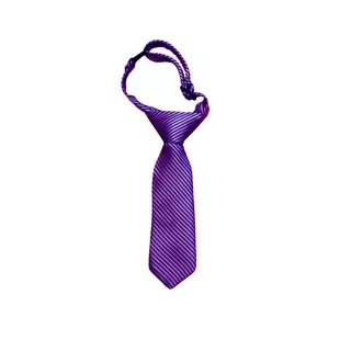 Little Fresco - Dasi Panjang Anak Ungu Gelap Kids Neck Tie Dark Purple