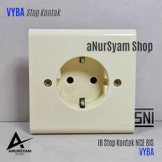 IB Stop Kontak Arde VYBA NCE-81S / IB Stop Kontak VYBA NCE 81S