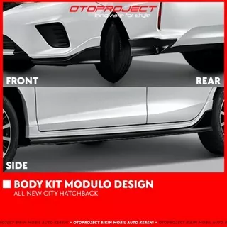 Body Kit Modulo Honda All New City Hatchback Bodykit Side Skirt Modulo