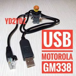 usb programming cable radio rig motorola gm338 gm3188 gm3688 kabel program gm 338 3188 3688 gm380