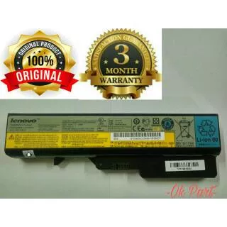 Baterai Battery Laptop Original Lenovo Ideapad G460 G465 Z460 Z465 Z560 V470 B470 B570 Z570 L09S6Y02